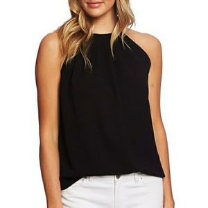 Candie's Lace Trim Halter Top